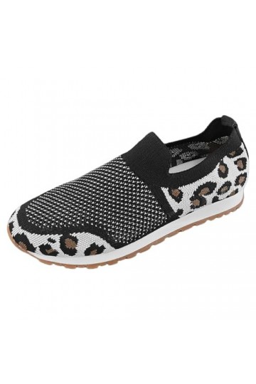 Baskets 997h V1 Lifestyle pour femme - Imprimé léopard - Fond plat - Confortables - Chaussures de sport décontractées - Chaus