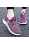 Femmes Chaussures De Course De Sport Mesh Gym Randonnée Randonnée Randonnée Respirant Casual Respirant Basket Antidérapant Re