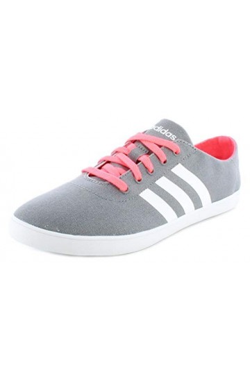adidas NEO Qt Vulc V5 W Baskets pour femme, Gris, blanc, rose., 38 EU