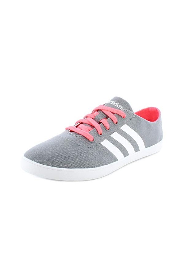 adidas NEO Qt Vulc V5 W Baskets pour femme, Gris, blanc, rose., 38 EU