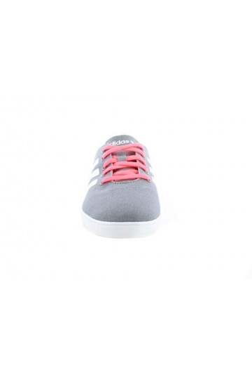 adidas NEO Qt Vulc V5 W Baskets pour femme, Gris, blanc, rose., 38 EU