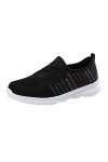 Woaikeyu Baskets Femmes Lacets Chaussures Confortables En Plein Air Maille Course Mode Sport Casual Fitness Sneakers Chaussur