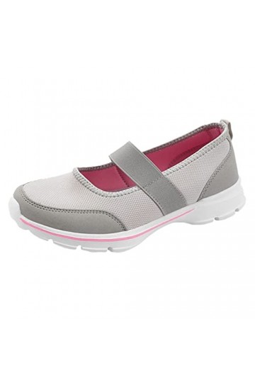 Yavion Basket Femmes Femme Running Baskets Respirant Marche,Chaussures De Sport De Mode en Plein Chaussures De Securite Femme