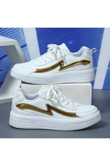 550 Baskett Femmes Confortable décontractées Nouvelles Chaussures à Plateforme pour Femmes Chaussures Basses à Lacets Plates 