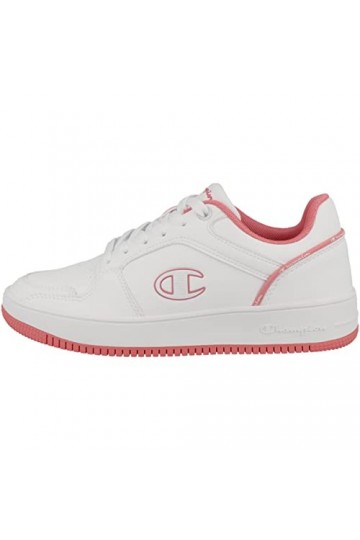 Champion Femme Rebound 2.0 Low Baskets, Blanc Corail WW001, 36 EU