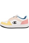 Champion Femme Rebound 2.0 Low Baskets, Blanc Corail WW001, 36 EU
