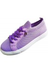 Chaussures respirantes Mode Loisirs Baskets dextérieur Slip-On Femmes Chaussures décontractées Femmes Bleu Baskets, Violet 2