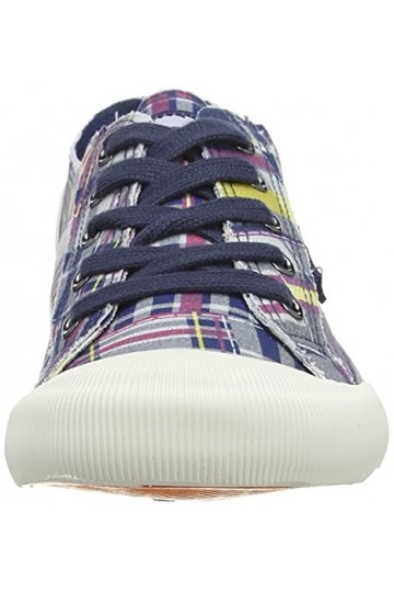 Rocket Dog Femme Jazzin Baskets, Patchwork Bleu foncé, 36 EU