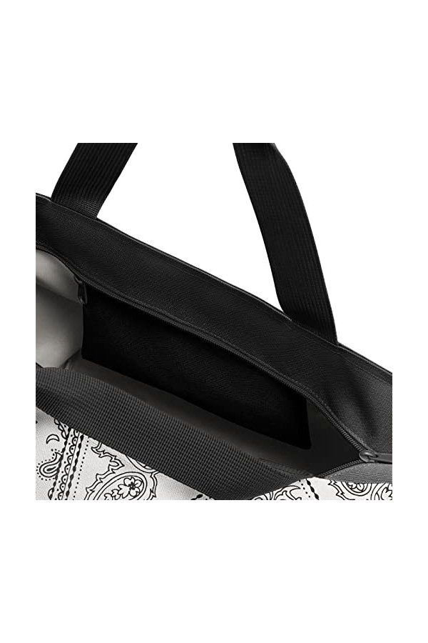 reisenthel Shopper M bandana white - Sac shopping spacieux et sac à main élégant tout en un - Fabriqué en matériau hydrofuge