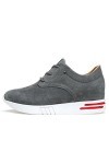 MINITOO LHEU-LH6708A, Baskets Mode pour Femme - Gris - Gris, 39