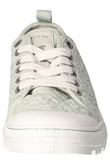 MUSTANG Femme 1426-302 Chaussure Basse à Lacets, Vert Menthe, 40 EU