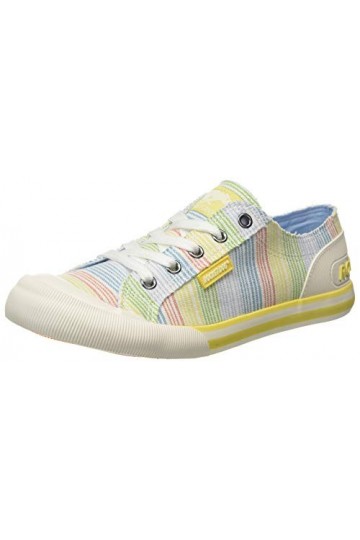 Rocket Dog Femme Jazzin Baskets, Multicolore Ravi Yellow P21 , 39 EU