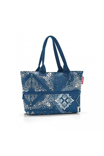 reisenthel Cabas-RJ7061, Sac à Main Femme, Bleu, Taille Unique