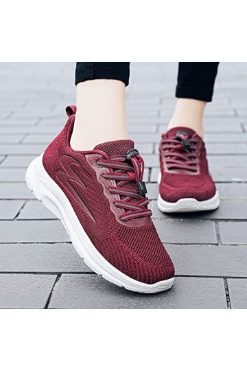 Chaussures Confortables Et Élégantes Baskets Mode Femmes Baskets Confort Femmes Chaussures décontractées Femmes Gris Couleur 