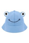 Naimo Chapeau de pêche mignon grenouille pour adulte - En coton - Unisexe - Pliable - Pour lextérieur - Chapeau dété, Rose,