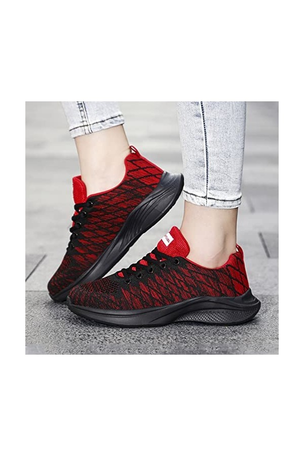Chaussures De Sport Blanches Pour Femmes Larges Mode été femmes baskets maille multicolore respirant fond plat léger Chaussur