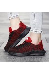 Chaussures De Sport Blanches Pour Femmes Larges Mode été femmes baskets maille multicolore respirant fond plat léger Chaussur