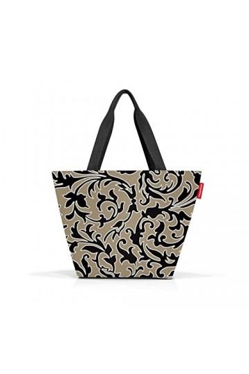 reisenthel shopper M baroque marble - Sac shopping spacieux et sac à main élégant en un - Fabriqué en matériau hydrofuge