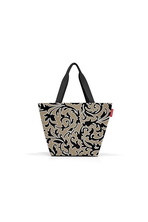 reisenthel shopper M baroque marble - Sac shopping spacieux et sac à main élégant en un - Fabriqué en matériau hydrofuge