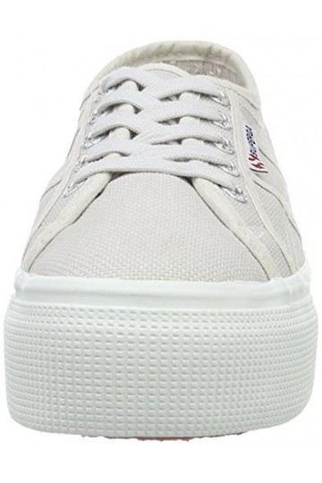 Superga Femme 2790acotw Linea Up And Down Chaussures de Gymnastique, Gris Grey Seashell, 39 EU