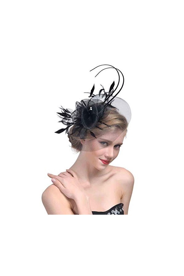 Chapeau de mariée Chapeau de mariée Chapeau Chapeau Chapeau Accessoire de cheveux Accessoire de cocktail Classique Années 20 