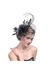Chapeau de mariée Chapeau de mariée Chapeau Chapeau Chapeau Accessoire de cheveux Accessoire de cocktail Classique Années 20 