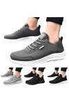 Allbestop Chaussures de Sécurité Baskets Mode Chaussures Montantes,Chaussure De Cuisine Homme Basket Dentelle Femme LED Sneak
