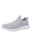 MODSGUE Sneakers Femme sans lacets Baskets Mode Chaussures à enfiler Fitness Chaussures de loisirs Chaussures confortables po