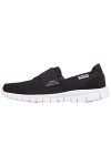 Kappa Mixte Taro Mocassins, Noir Black/White 1110 , 37 EU