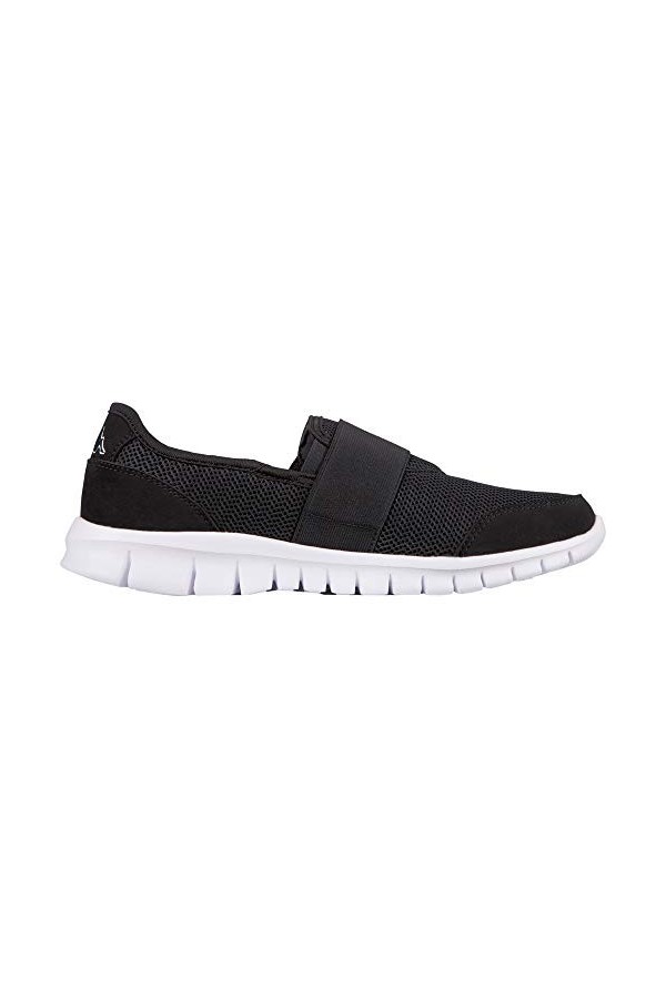 Kappa Mixte Taro Mocassins, Noir Black/White 1110 , 37 EU