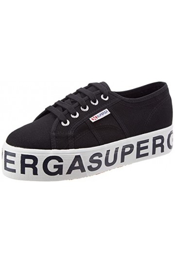 Superga 2790-Cotw Outsole Lettering, Basket Femme, 999, 37 EU
