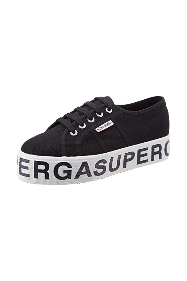 Superga 2790-Cotw Outsole Lettering, Basket Femme, 999, 37 EU