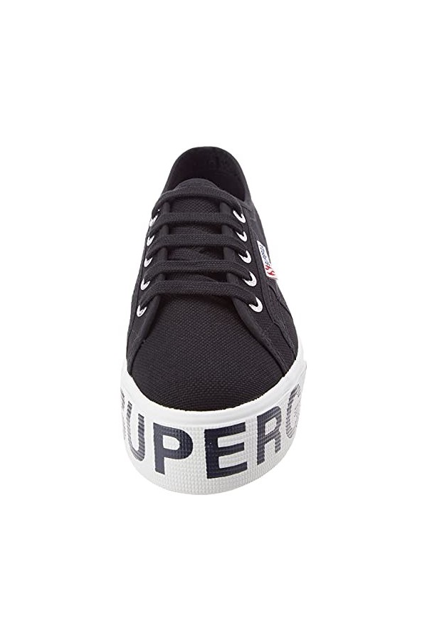 Superga 2790-Cotw Outsole Lettering, Basket Femme, 999, 37 EU