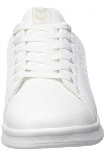 hummel Mixte BUSAN Basket, Blanc/Guimauve, 40.5 EU