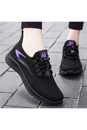 NJGRAE Baskets pour Femmes Marche Légers Sneakers Femme Baskets Chaussures Sport Course Sneakers Mode été Automne Femmes Bask