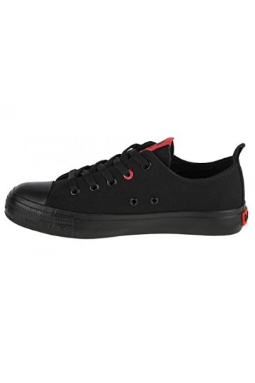 Lee Cooper Femme Plimsolls, Black, 37 EU