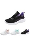 Chaussures de Sport Femme Respirant Femmes Baskets à la Mode dégradé Couleur été Nouveau modèle Maille Respirant et Confortab