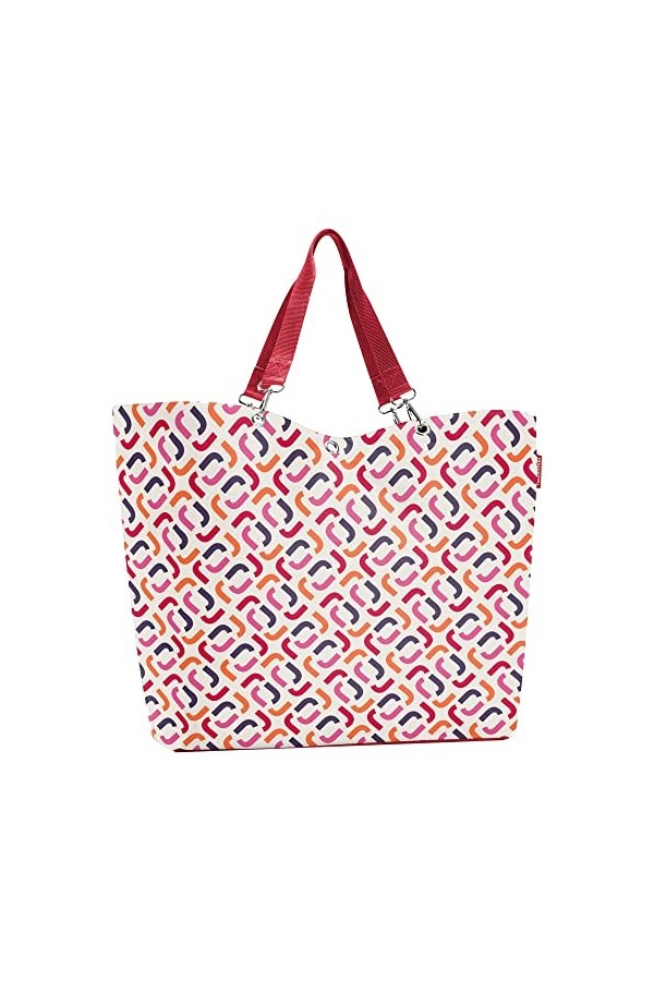 reisenthel shopper XL viola celeste - Sac de shopping spacieux et sac à main élégant en un - En matériau hydrofuge
