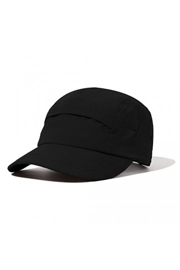 Clakllie Casquette de baseball à 5 panneaux rafraîchissants à séchage rapide,Imperméable,Décontracté,Pour homme,Casquette de 