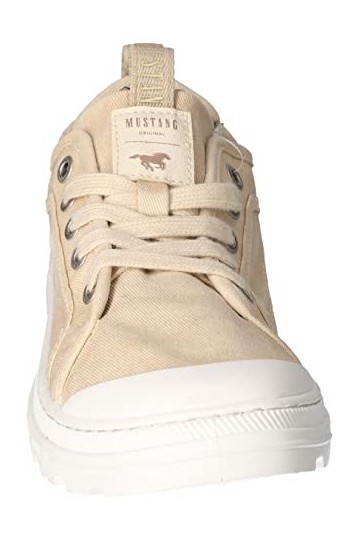 mustang Femme 1426-303 Chaussure Basse à Lacets, Ivoire, 40 EU