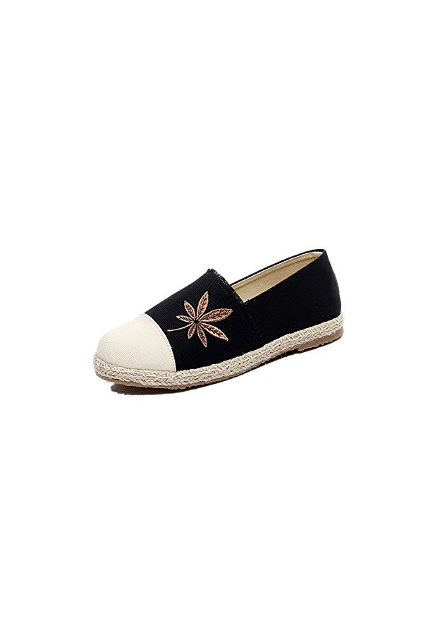 Tianrui Crown , Baskets Mode pour Femme - Noir - Noir, 39