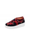 Tianrui Crown , Baskets Mode pour Femme - Noir - Noir, 38