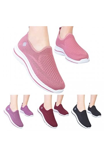 Femme Baskets Chaussures Sport Course Sneakers Basket Femme Confort Chaussure de Running Mode printemps et été femmes chaussu