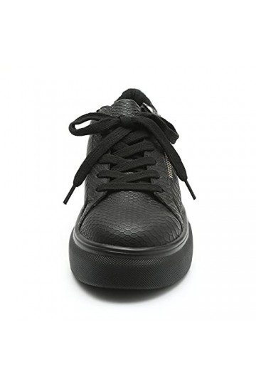 Basket Femme Chaussure de Course Marche Rehausser Les Chaussures de Sport décontractées Little White Women Ladies Shoes Chaus