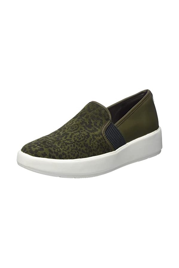 Clarks Femme Layton Petal Basket, Vert Olive foncé, 35.5 EU