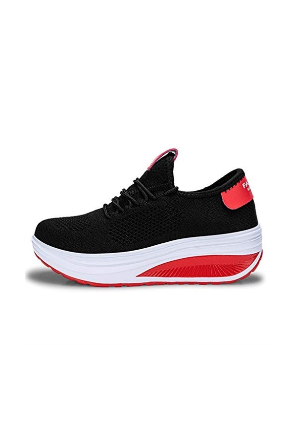 Baskets Femme Mode Jogging Casual Chaussures Gym Trekking Minceur Confortable Marche Respirable Baskets Respirant Outdoor Ten