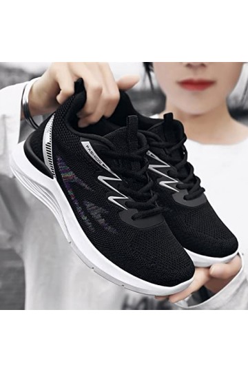 Baskets Chaussures Femme Baskets Imperméable Fitness Gym Outdoor Basket Activités De Plein Air Mode Marche Lire Mesh Jogging 