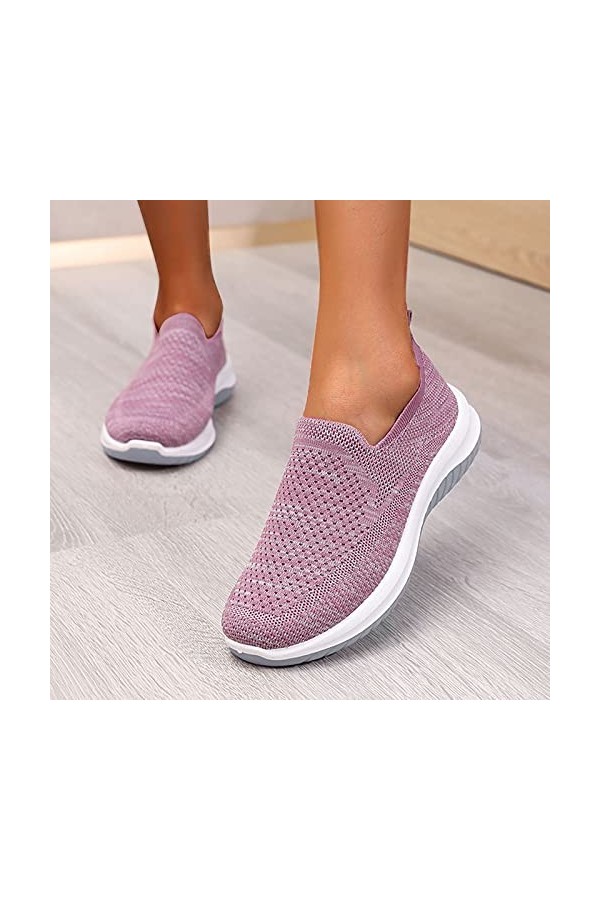Baskets Femme Baskets Running Running Sport Léger Casual Fitness Mode Baskets Baskets En Plein Air Gymnastique Running Soft M