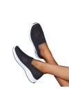 Chaussures Femme Baskets Jogging Baskets Sport Décontracté Doux Baskets Mode Randonnée Marche Antidérapant Chaussures Chaussu