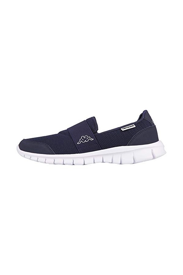 Kappa Mixte Taro Mocassins, Bleu Navy/White 6710 , 43 EU